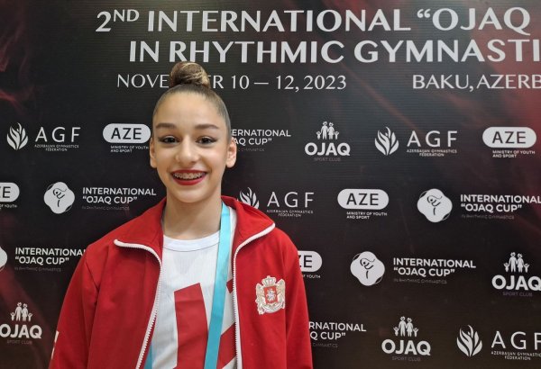 "Ocaq" Beynəlxalq Kubokunun təəssüratları çox gözəldir – Gürcüstanlı gimnast