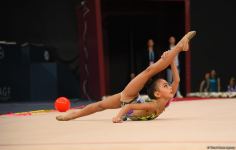 Стартовали соревнования 2-го Международного кубка "Оджаг" по художественной гимнастике (ФОТО)