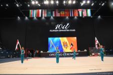 В Баку состоялось торжественное открытие 2-го Международного кубка "Оджаг" по художественной гимнастике (ФОТО)