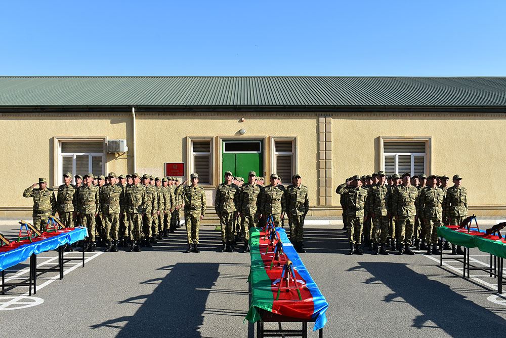 В азербайджанской армии состоялись церемонии принятия присяги (ФОТО)