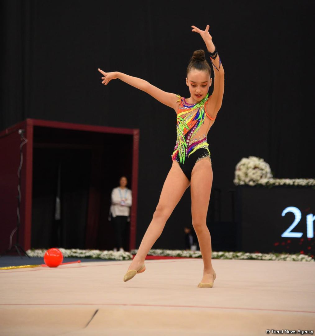 Bədii gimnastika üzrə 2-ci "Ocaq" Beynəlxalq Kubokunun final gününə start verilib (FOTO)