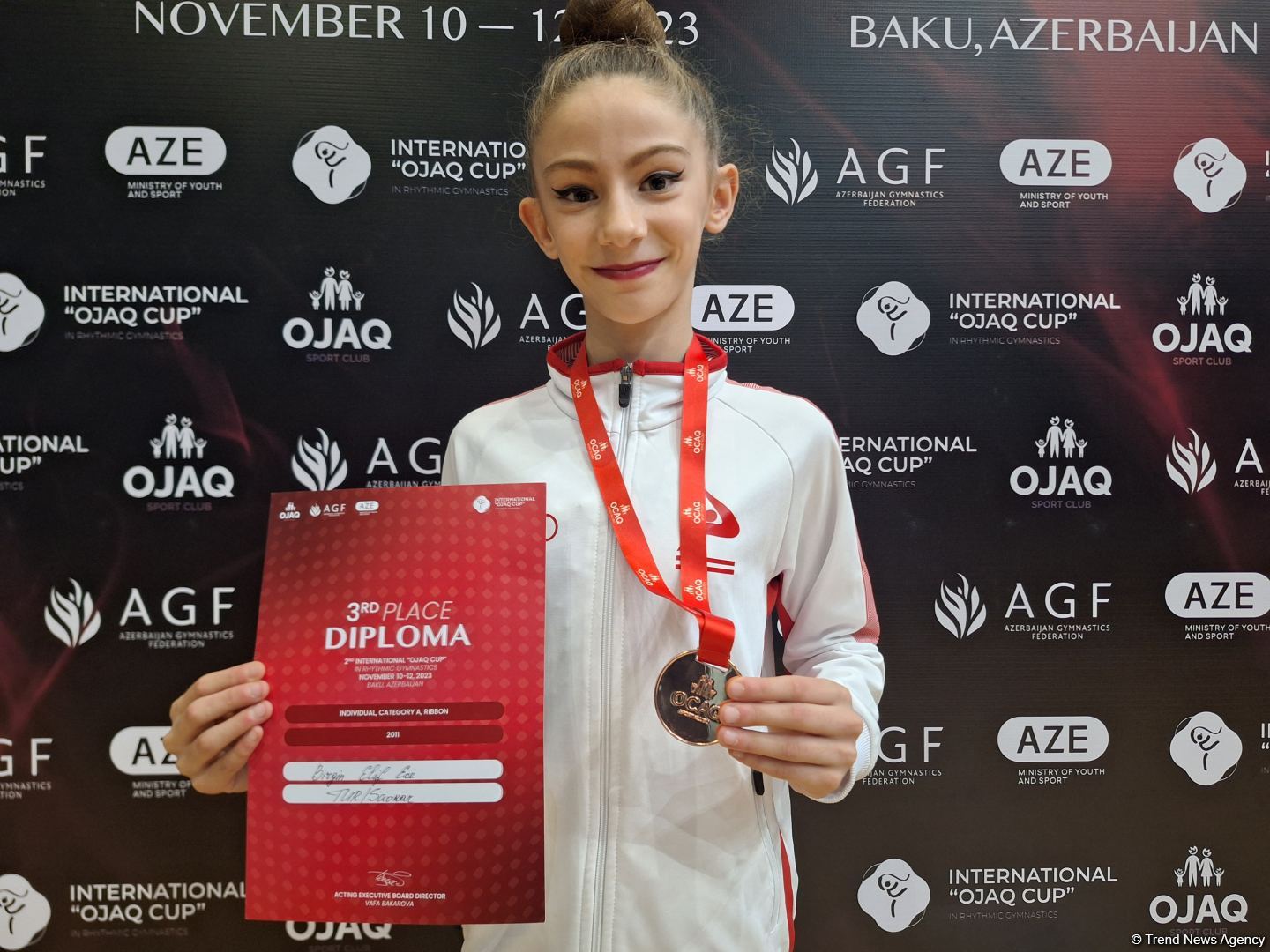 Испытываю невероятные ощущения от выступления в Национальной арене гимнастики в Баку – спортсменка из Турции