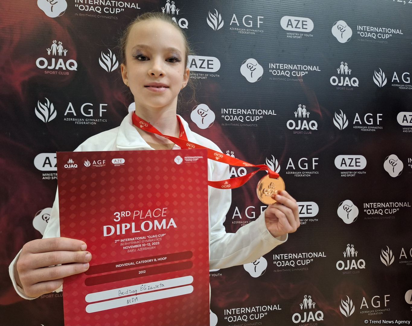Bronze medal of second Int' Ojag Cup to remind of first visit to Baku - Moldovan gymnast