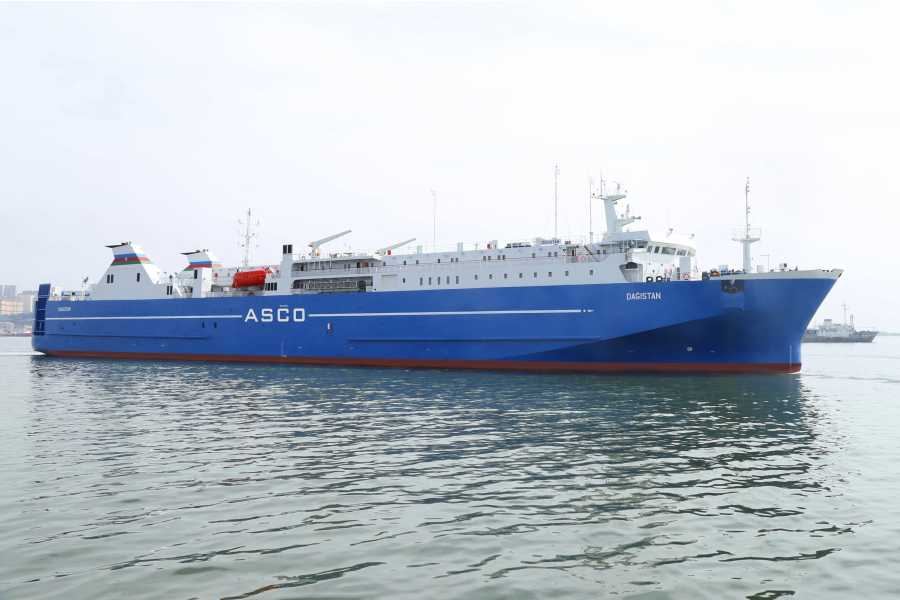 Azerbaijan's "Dagestan" ferry overhaul completed