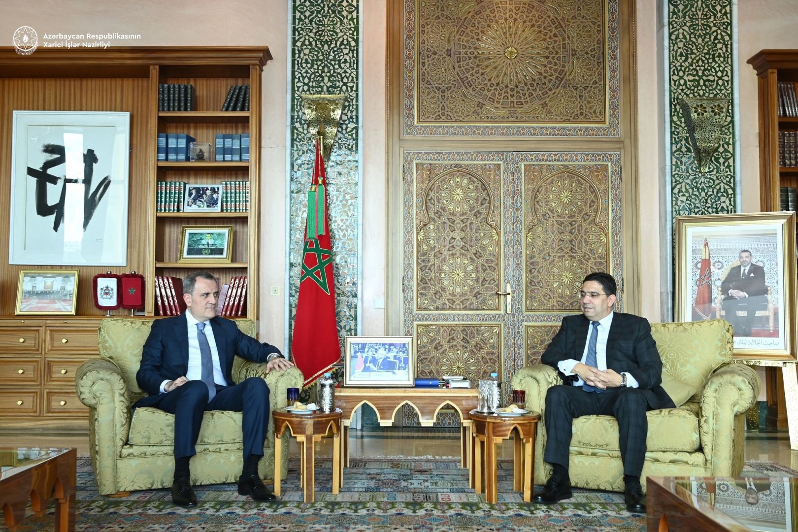 Джейхун Байрамов встретился с министром иностранных дел Марокко