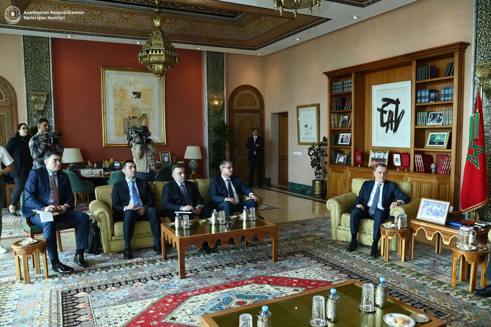 Azerbaijani FM holds extensive talks with his Moroccan counterpart (PHOTO)