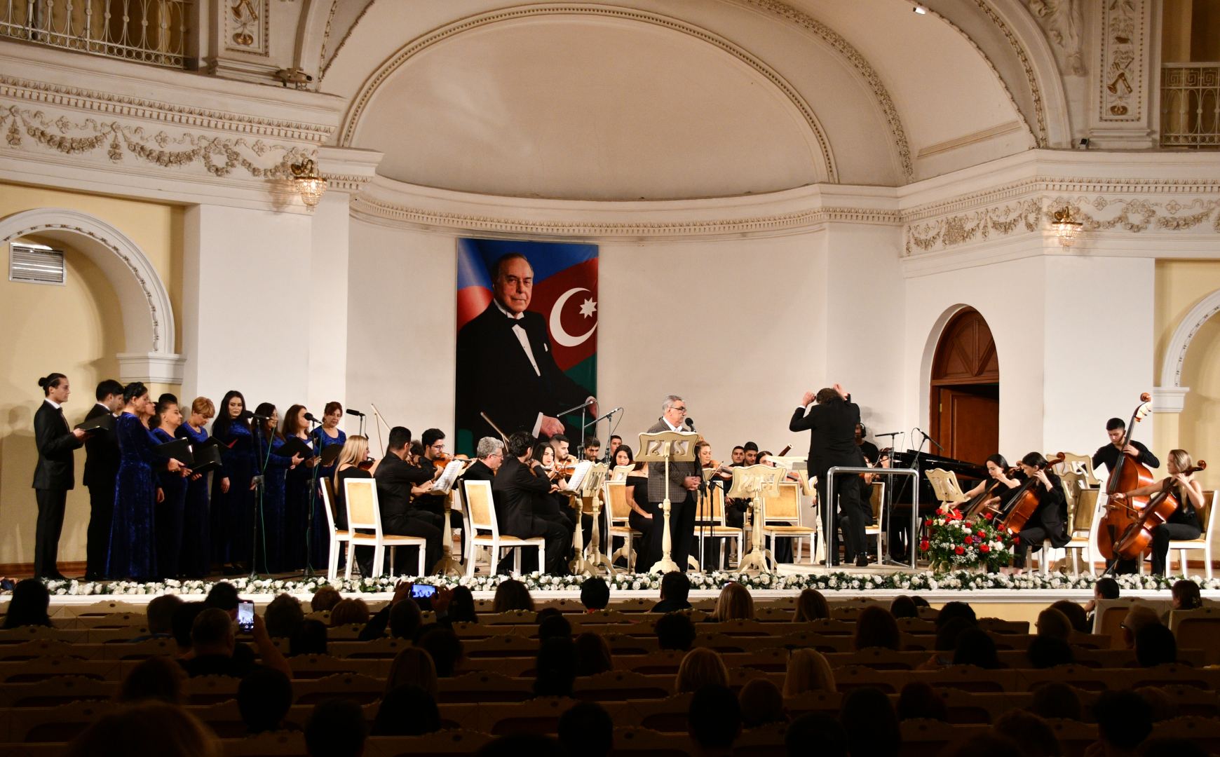Союз композиторов Азербайджана провел концерт, посвященный 100-летию великого лидера Гейдара Алиева (ФОТО)