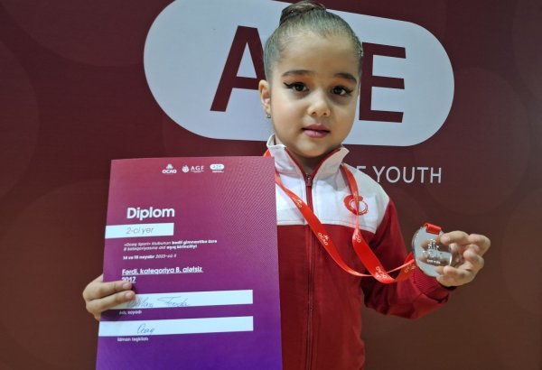 Azerbaijani silver medalist of Ojag Sports club contest to treat medal as apple of her eye