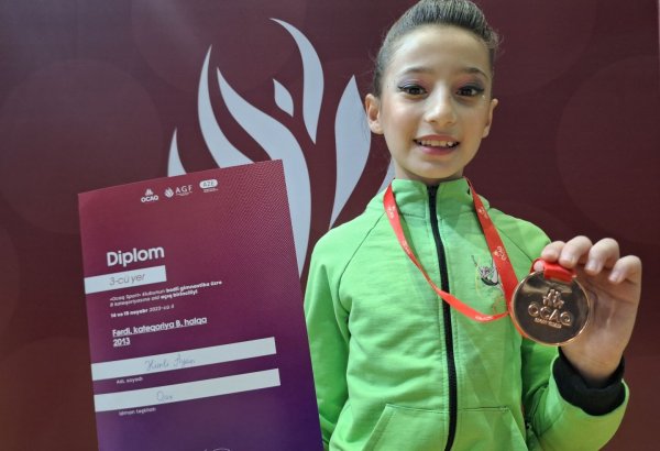 Позитив и радостные моменты: впечатления победительниц  Открытого первенства клуба "Оджаг Спорт" по художественной гимнастике (ФОТО)