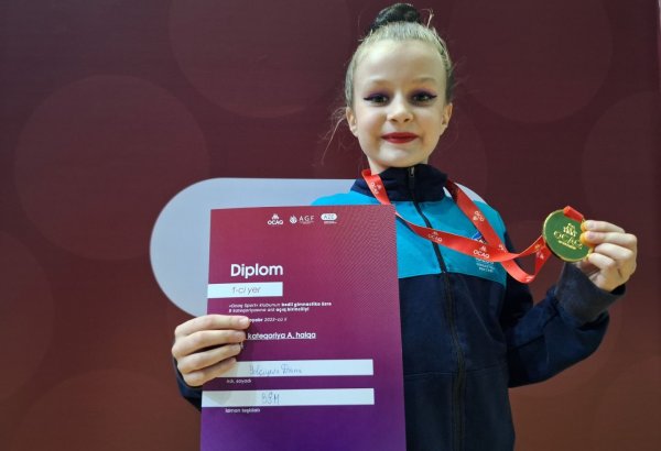 Sister's victory inspires Azerbaijani gymnast of Ojag Sports Club Championship to win gold