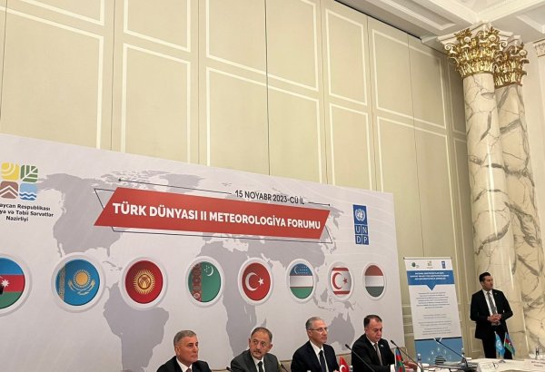 В Баку проходит II Метеорологический форум тюркского мира
