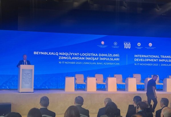 International conference on transport, logistics kicks off in Azerbaijan's Zangilan