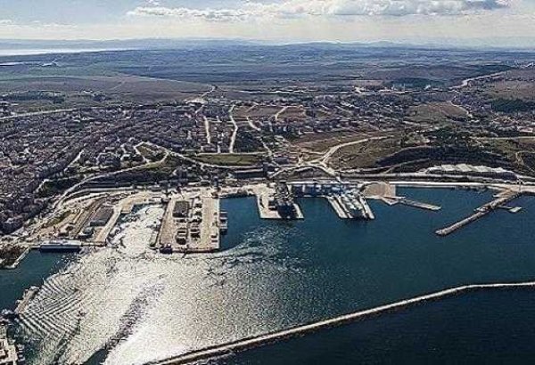 İlin əvvəlində Türkiyənin Bandırma limanının qəbul etdiyi yüklərin həcmi açıqlandı
