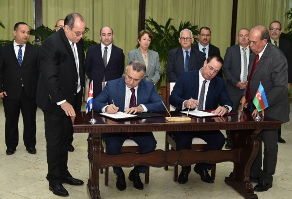 Azərbaycan və Kuba səhiyyə sahəsində Anlaşma Memorandumu imzaladı (FOTO)