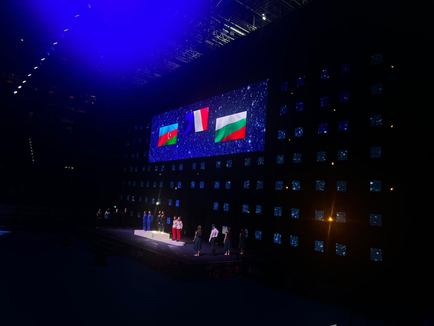Azərbaycan gimnastları dünya yaş qrupları yarışında gümüş medal qazanıblar (FOTO)