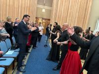 Sankt-Peterburqda Heydər Əliyevin 100 illiyi münasibətilə klassik konsert gecəsi təşkil edilib (FOTO)