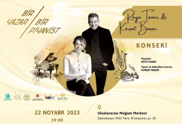 В Баку состоится концерт известных турецких музыкантов Рюйи Танер и Кюршата Башара