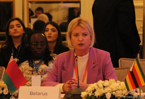 Women hold many leading positions in Belarus - deputy minister of labor, social protection