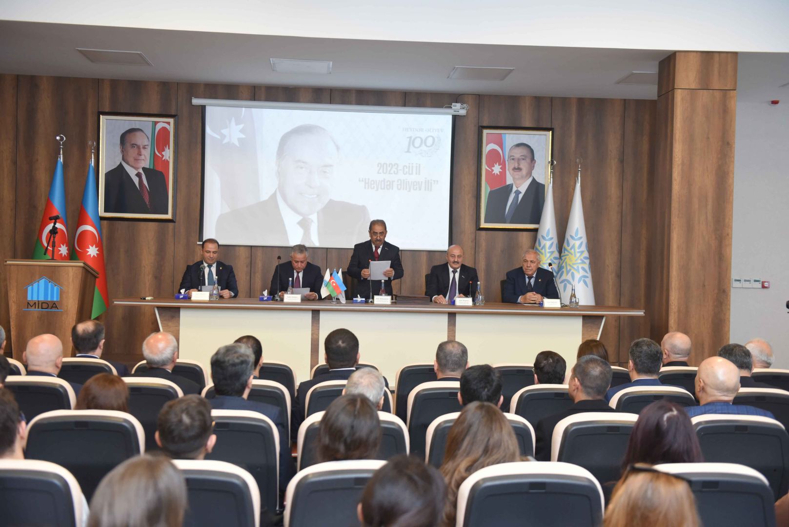 MİDA “Heydər Əliyev İli” çərçivəsində Yeni Azərbaycan Partiyasının yaradılmasının 31 illiyinə həsr edilmiş tədbir keçirilib (FOTO)