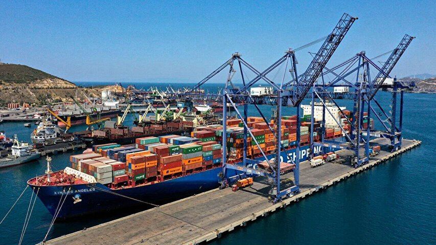 Yunanıstandan Türkiyə limanlarına 15 milyon tona yaxın yük daşınıb