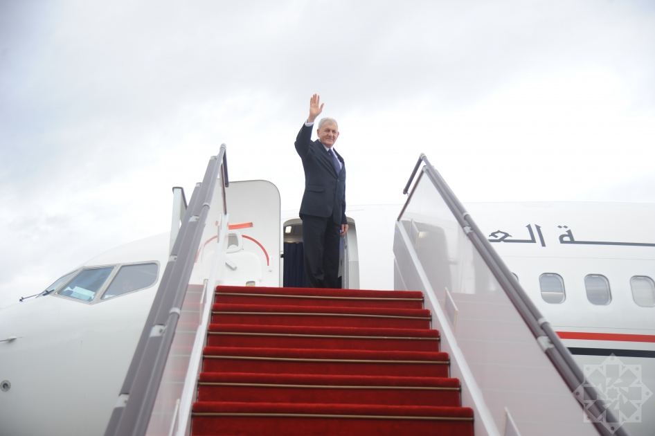 Завершился официальный визит Президента Ирака в Азербайджан (ФОТО)