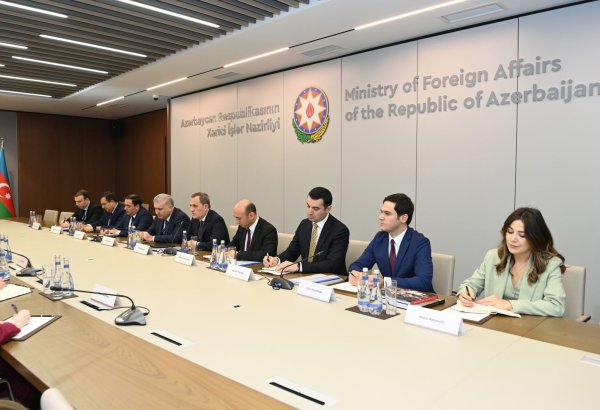 Azerbaijani FM briefs UK's Leo Docherty on agenda for normalizing relations with Armenia