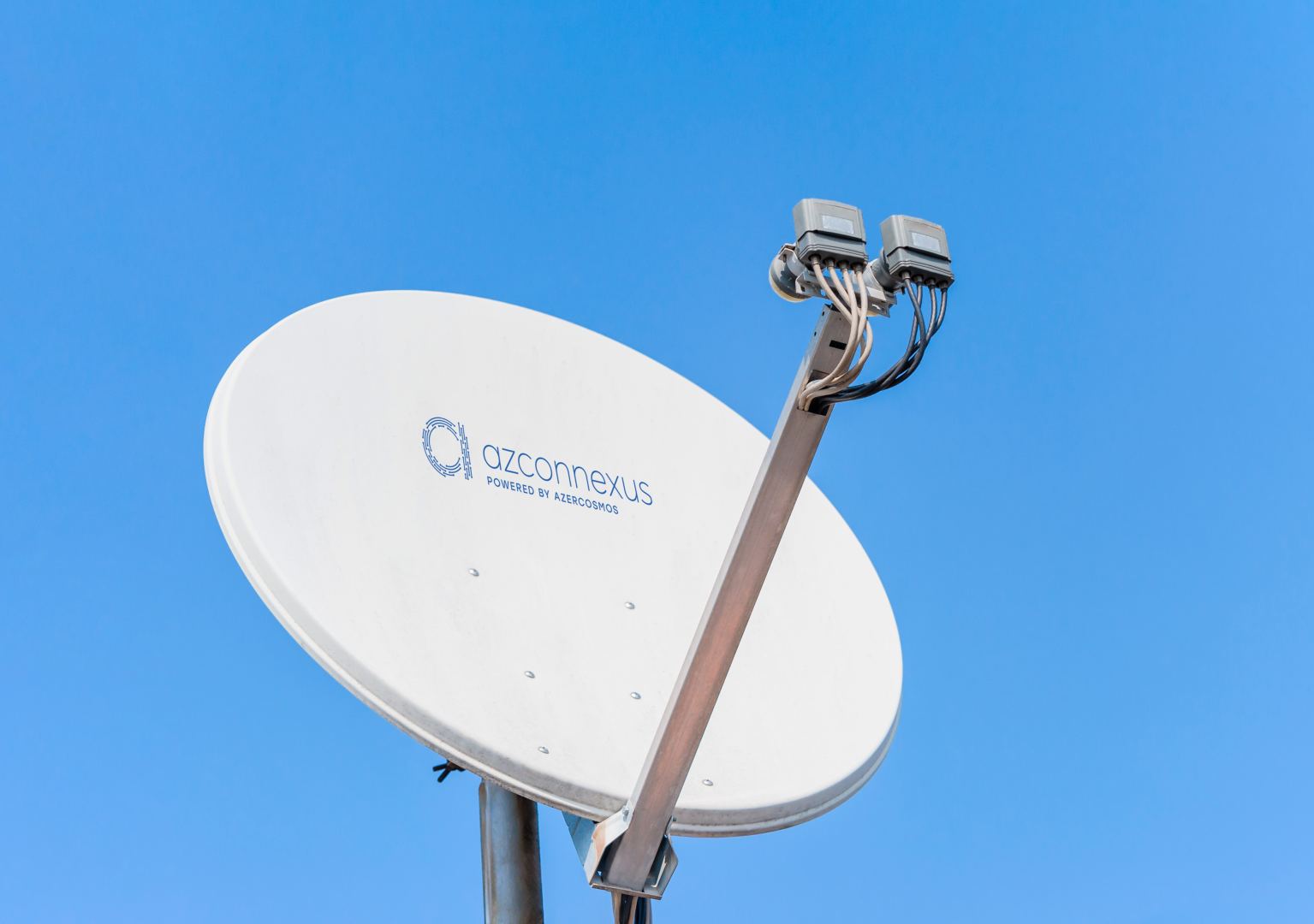 Azconnexus satellite internet platform installed in Lachin