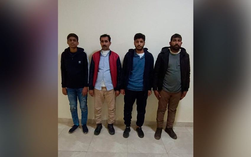 Задержаны четверо пакистанцев, пытавшихся нарушить госграницу Азербайджана