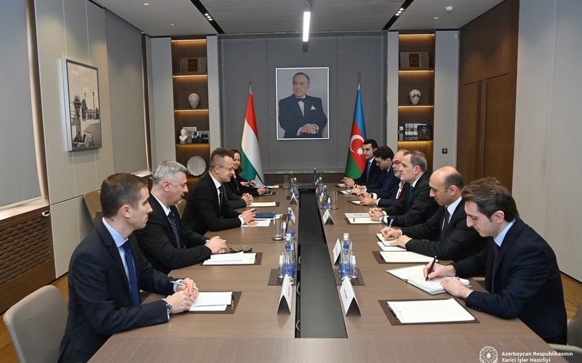 Azerbaijani FM discusses regional situation with Hungarian counterpart