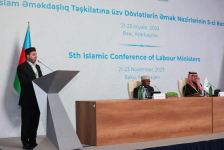 В Баку проходит министерская сессия Конференции министров труда ОИС (ФОТО)