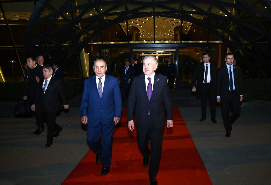 Özbəkistan Prezidenti Şavkat Mirziyoyevin Azərbaycana işgüzar səfəri başa çatıb