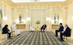 Президент Ильхам Алиев принял генерального секретаря Совета сотрудничества стран Персидского залива   (ФОТО/ВИДЕО)