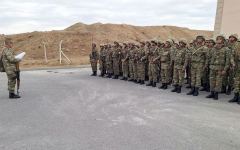 В Армии Азербайджана проходят занятия по общественно-политической подготовке (ФОТО)