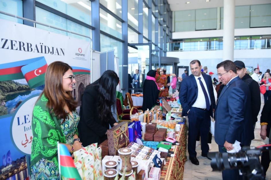 Азербайджан принял участие в международной благотворительной ярмарке в Марокко (ФОТО)