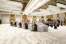 Baku hosts 10th trilateral meeting of Azerbaijani, Georgian and Turkish defense ministers (PHOTO)