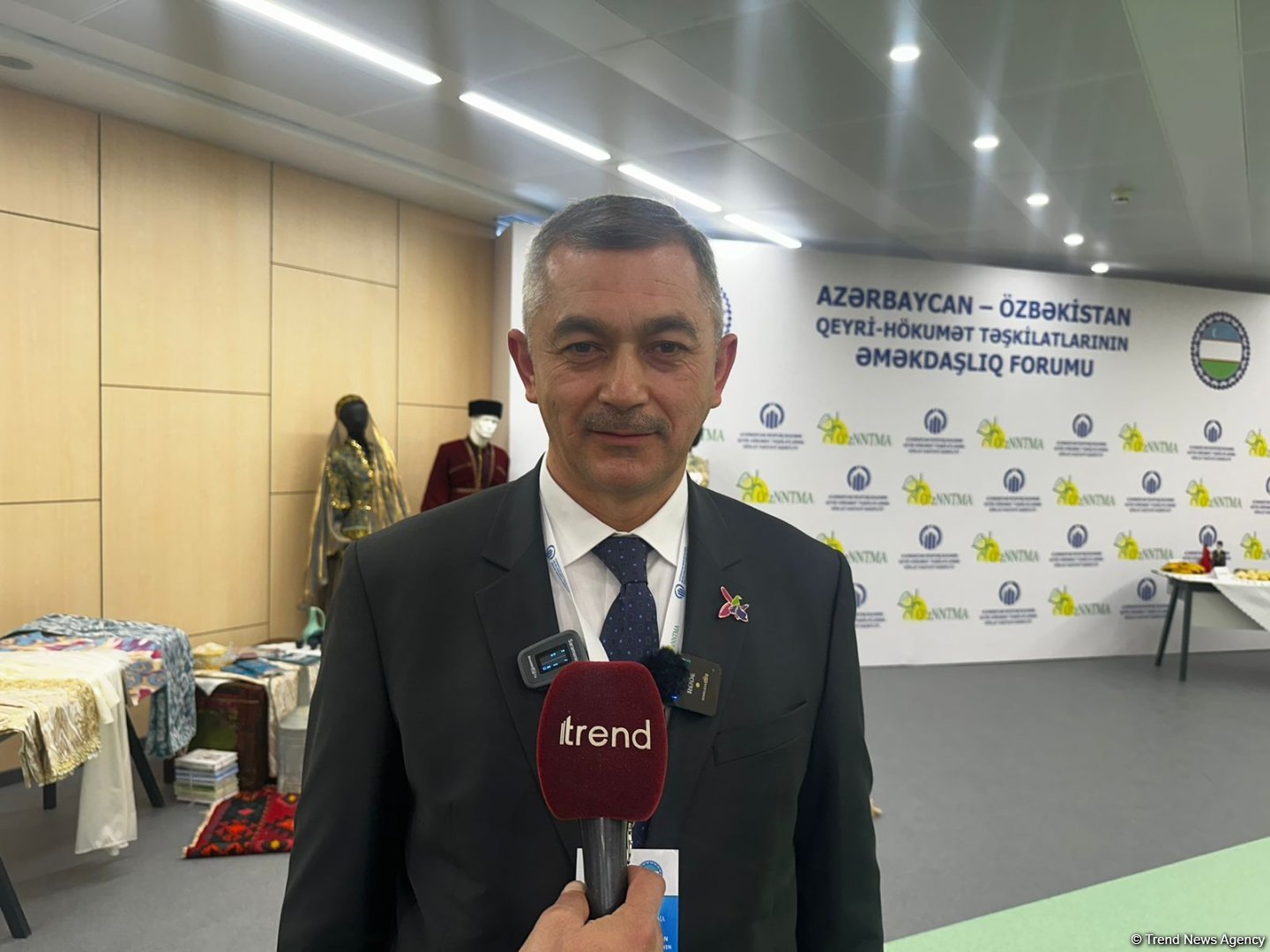 Азербайджан и Узбекистан укрепляют связи между НПО - председатель