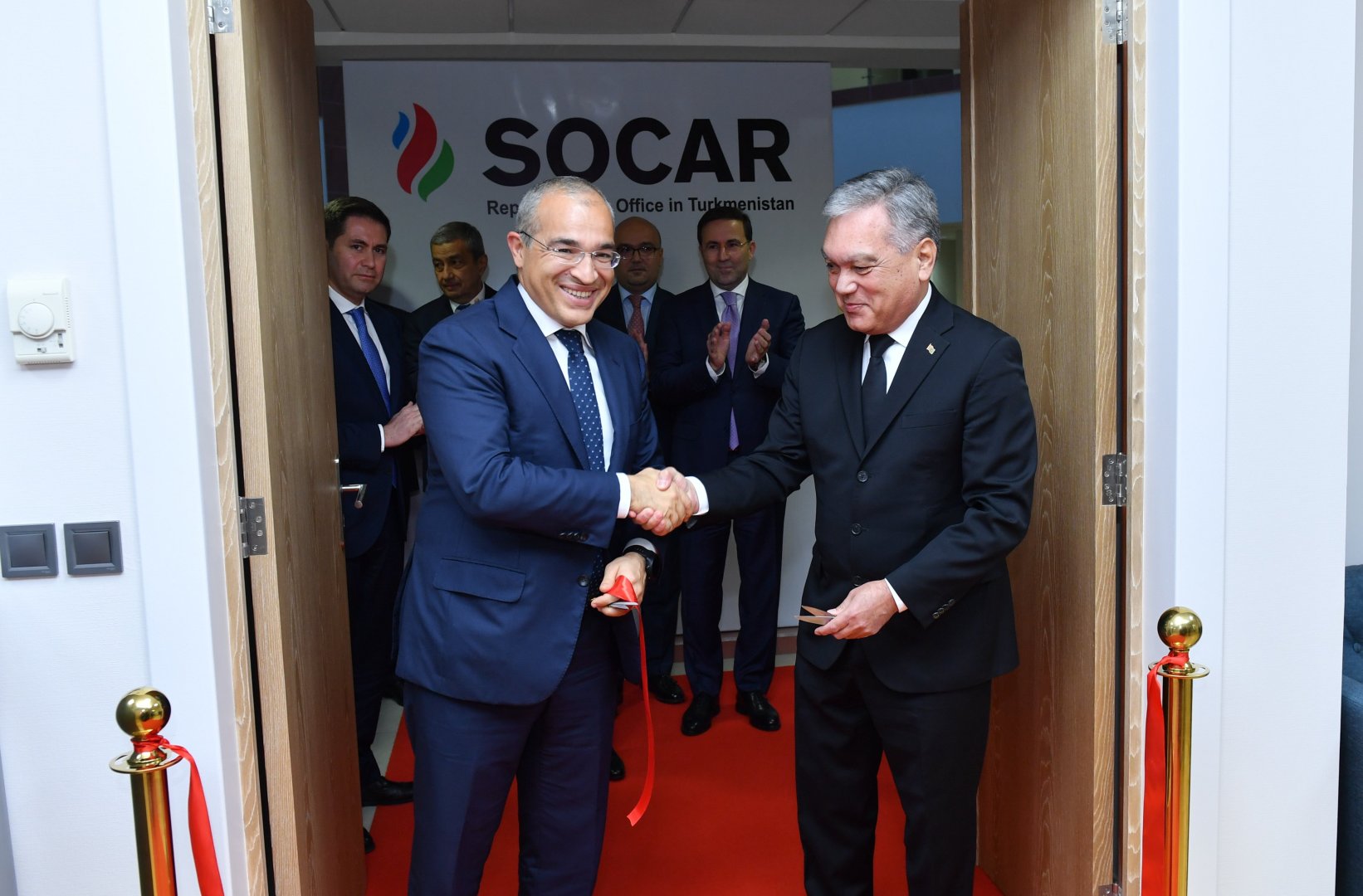 Türkmənistanda SOCAR-ın ofisi açıldı (FOTO)