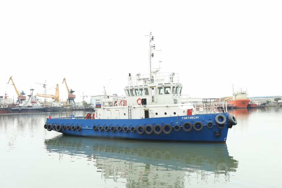 Azerbaijan puts into operation "Terterchay" tugboat