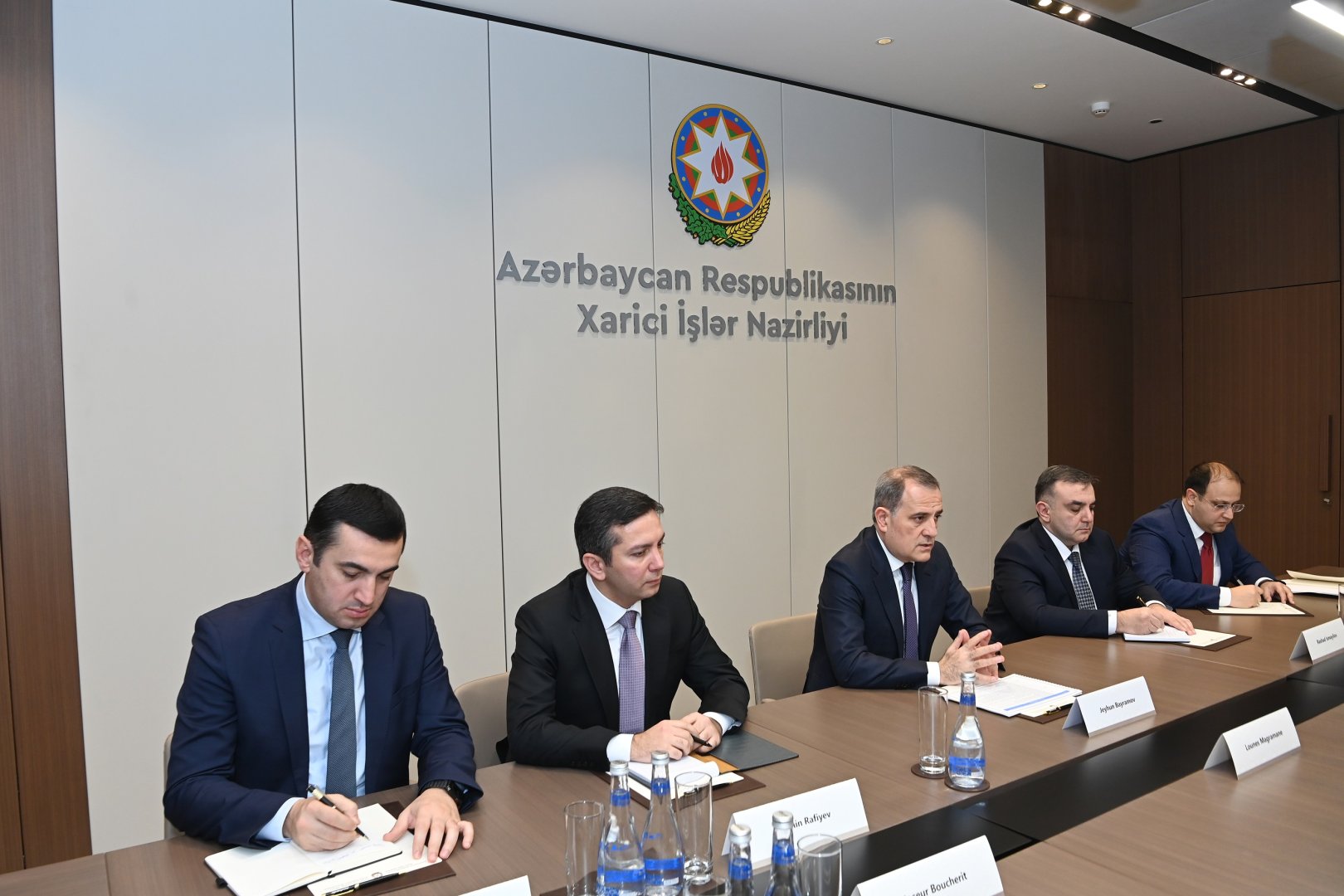 Azerbaijani FM moots future ties' expansion with Algerian Foreign Ministry SecGen (PHOTO)