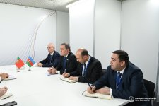 Azerbaijani, Portuguese FMs talk Azerbaijani-Armenian peace process (PHOTO)