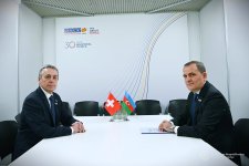 Azerbaijani FM meets with Swedish counterpart (PHOTO)