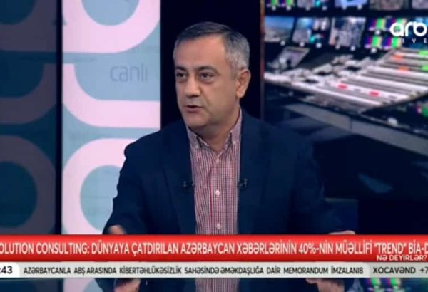 Источником более 40% азербайджанских новостей по всему миру является АМИ "Trend" - Сахиль Керимли