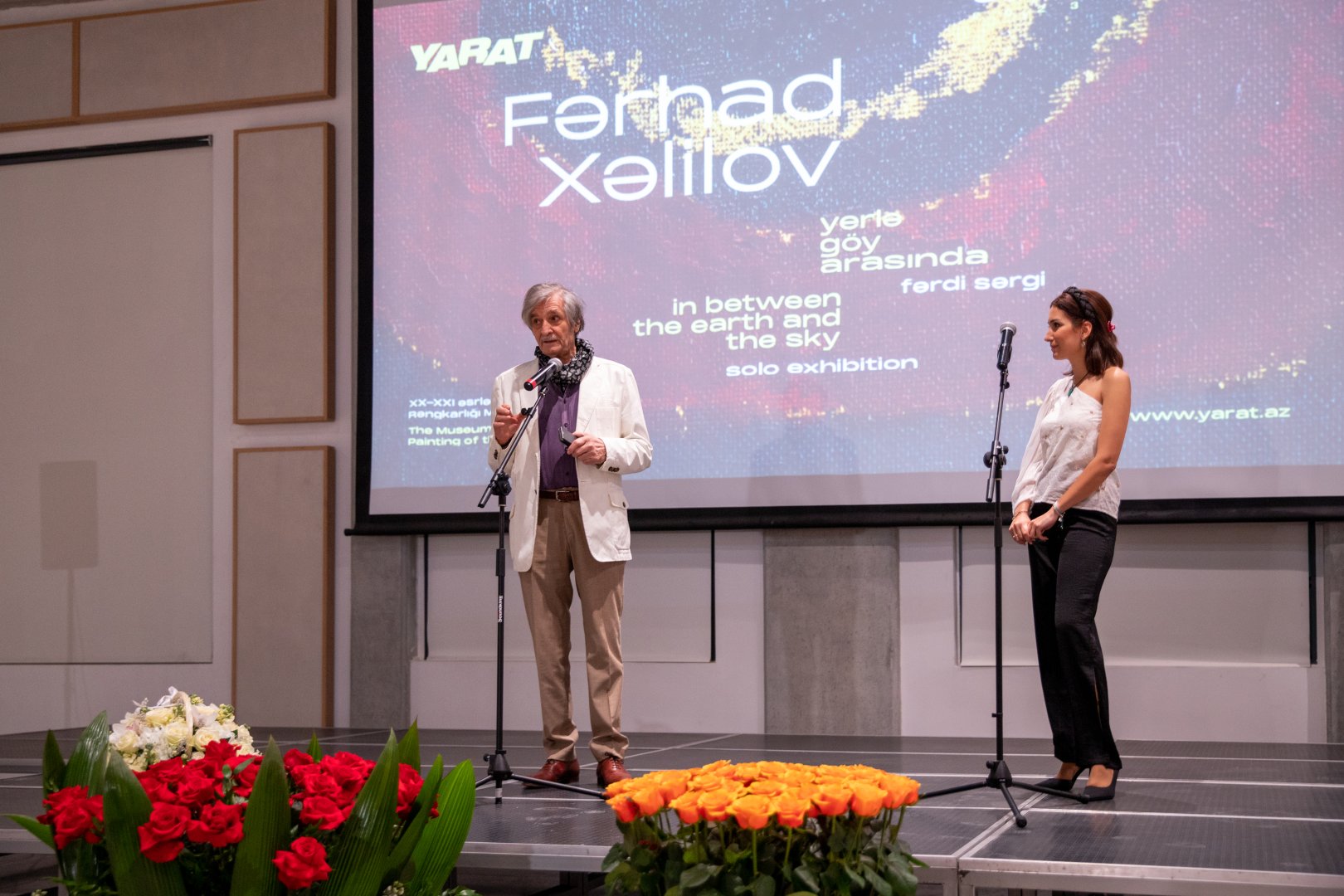 YARAT организовал выставку народного художника Фархада Халилова "Между небом и землей" (ФОТО)