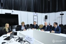 Джейхун Байрамов обсудил вопросы региональной и международной безопасности с генсекретарем ОБСЕ (ФОТО)