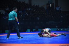 Azerbaijani wrestlers claim five more world medals in Baku (PHOTO)