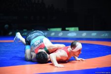 Azerbaijani wrestlers claim five more world medals in Baku (PHOTO)