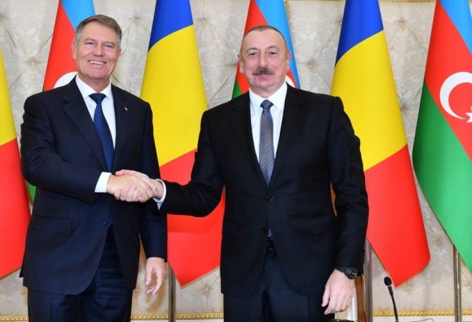 Президент Ильхам Алиев: Сегодня существуют хорошие возможности для дальнейшего углубления связей и взаимовыгодного сотрудничества между Азербайджаном и Румынией