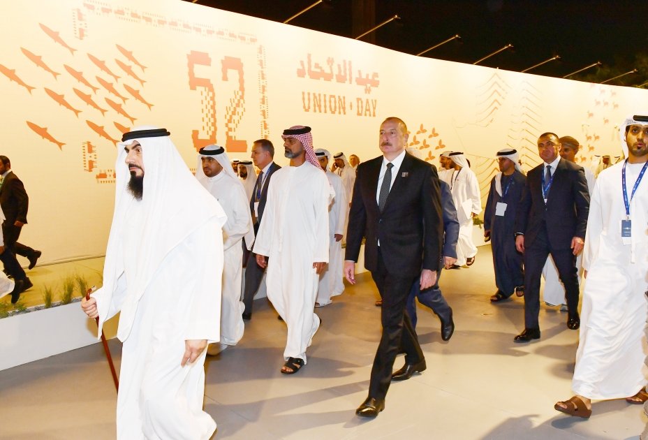 Президент Ильхам Алиев принял участие в мероприятии по случаю Национального дня ОАЭ в Дубае (ФОТО/ВИДЕО)