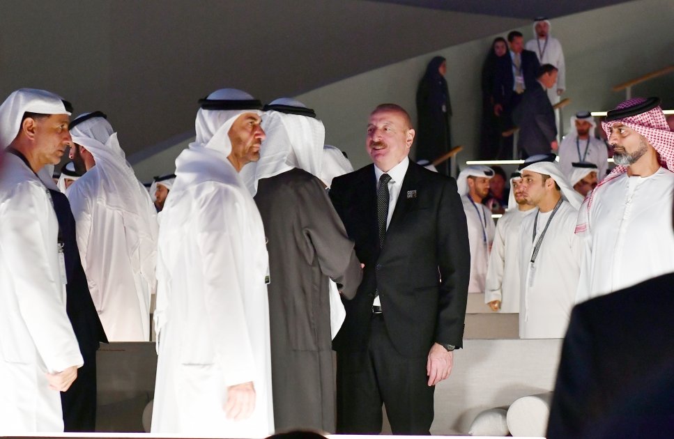 President Ilham Aliyev attends event dedicated to UAE National Day in Dubai (PHOTO/VIDEO)