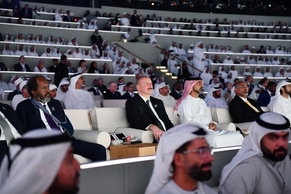 Президент Ильхам Алиев принял участие в мероприятии по случаю Национального дня ОАЭ в Дубае (ФОТО)